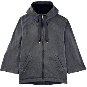 Lululemon Principal Dancer Hoodie Women’s 10 Heathered Black W3BNZS French Terry